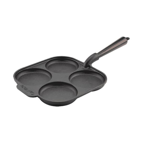 Gjutjärns Eggpanna 22cm trähandtag
