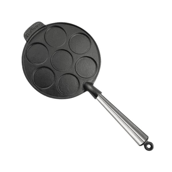 Gjutjärns Plättjärn 23cm Stålhandtag