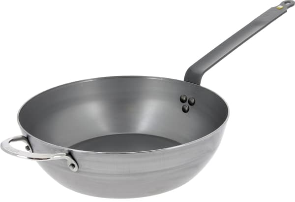 De Buyer Mineral B Element stekepanne "rustikk", karbonstål, 32 cm
