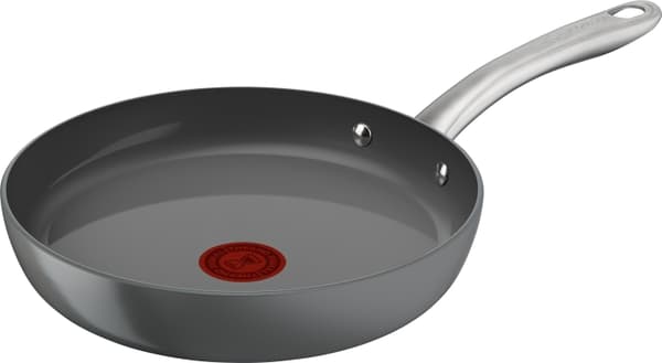 Tefal (RE)NEW+ - stekepanne, 24 cm, keramisk belegg, grå