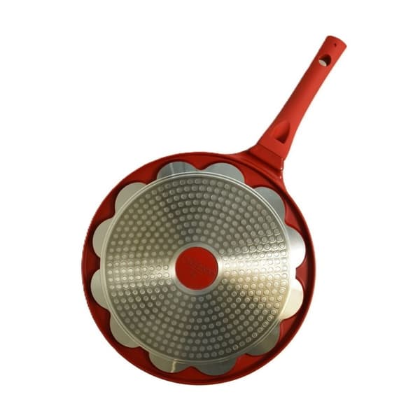 Pannu Feel Maestro MR-1222-A Musta Punainen Alumiini Ø 26 cm