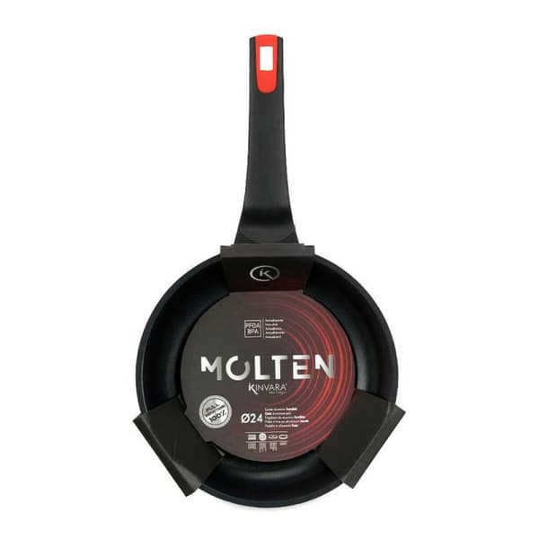 Panne Kinvara Molten Svart Aluminium Bakelitt