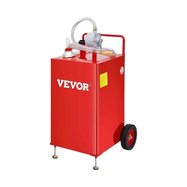 Brændstofvogn, 30 gallons kapacitet, tovejs roterende pumpe