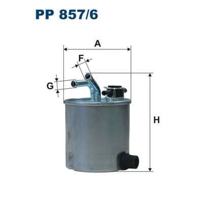 FILTRON Brændstoffilter PP857 / 6