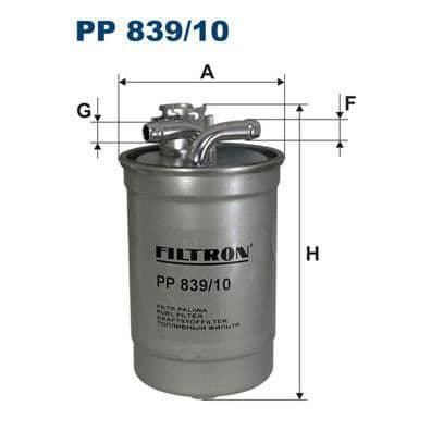 FILTRON Brændstoffilter PP839 / 10