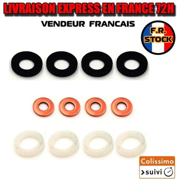 Injektortätningssats för Citroen Peugeot Ford Fiat 1.6 HDI, 198299 13537806001