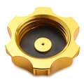 Miniatyrbild 2 av 2: Tanklock CNC Aluminium, Cross / Fiddy - Guld
