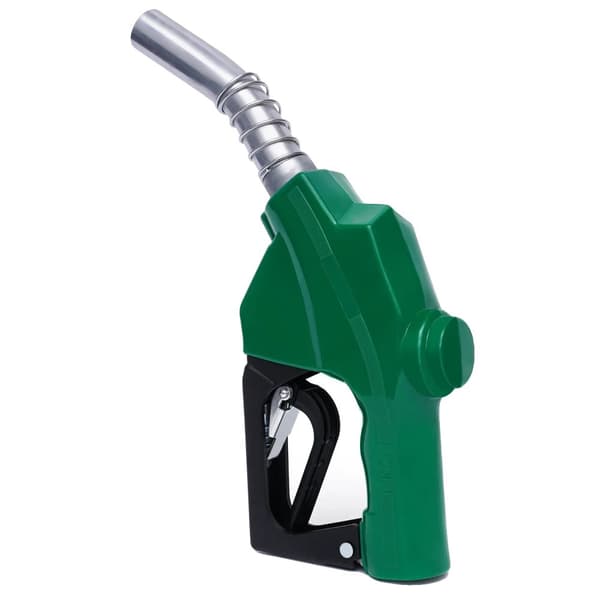 Automatisk brændstofdyse, høj gennemstrømning 31,7 GAL/min, holdbar aluminiumslegering,Grøn