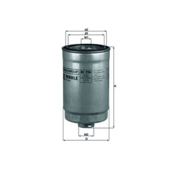 Bränslefilter - Mahle KC 226