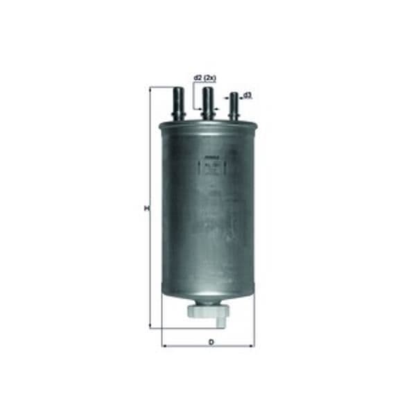 Bränslefilter - Mahle KL 781