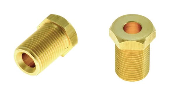 Liitin - M8x1 leikkausrengas, sylinteripaine 4 mm putkelle