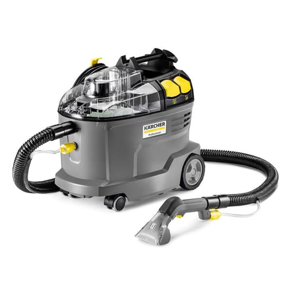 Extraktor injektor 1380W Puzzi 8/1 med tillbehör - KARCHER - 11002400 Svart, Grå, Gul
