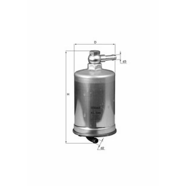 Bränslefilter - Mahle KL 599