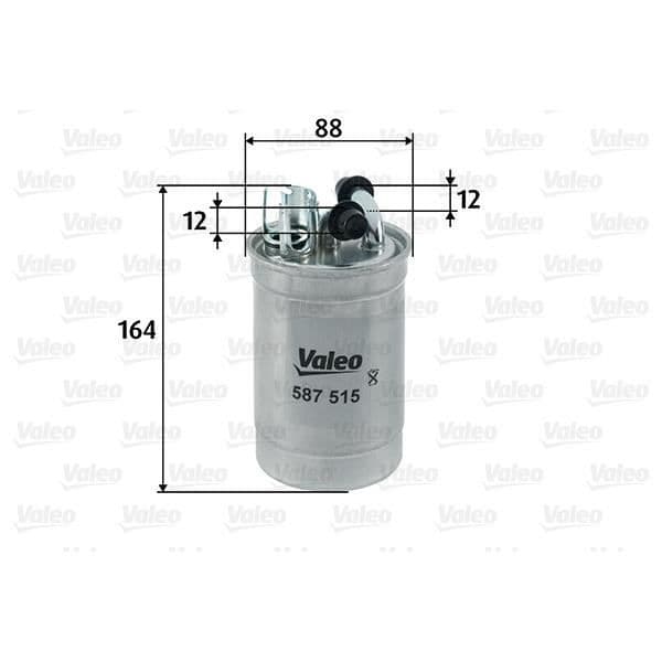 VALEO Bränslefilter 587515
