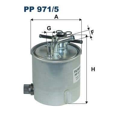 FILTRON Bränslefilter PP971/5