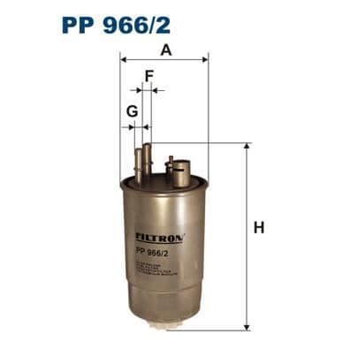 FILTRON Bränslefilter PP 966/2