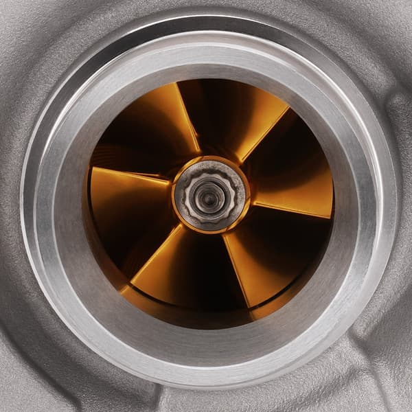 Billet TD04L Turboaggregat, Hög Effektutgång, Vatten- och Oljekyld, Lagerdesign med Journalbärande