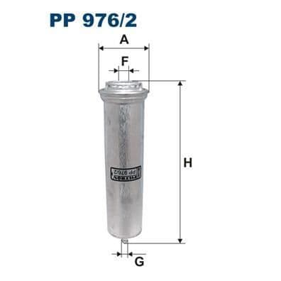 FILTRON Bränslefiltret PP976/2