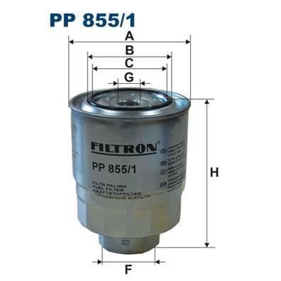 FILTRON Bränslefilter PP855/1