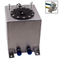 Miniatyrbillede 2 af 4: Universel Aluminium Brændstofcelle Tank, 2,5 Gallon Kapacitet, 10AN Indgang/Udgange, Holdbar Konstruktion