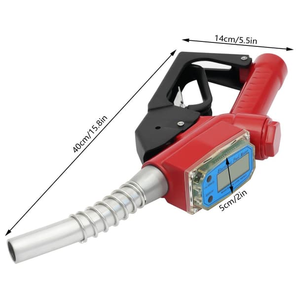 Automatisk brændstofdyse, ergonomisk design, lækagesikker