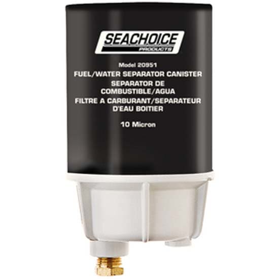 Seachoice Engine Fuel Water Separating Filter Svart Outboard
