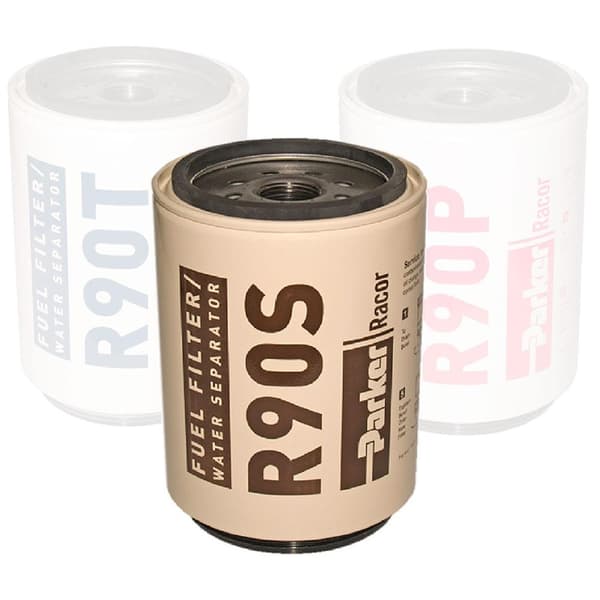 Parker Racor Replacement Filter Elemment Spin On 390rc/490r/690r Hvid 2 Micron
