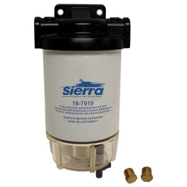 Sierra Bränslefilter 300l/h 1/4´´ Npt Durchsichtig