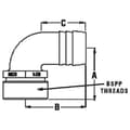 Pikkukuva 2 / 2: Groco Putki Kohteeseen Sovitin Hose Ruskea 32 mm