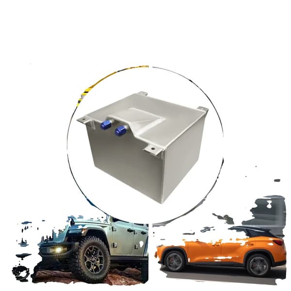 5-gallon aluminiumsbrændstoftank, hurtigfrigivelseshætte, letvægtsdesign, skridsikker skum