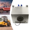 Miniatyrbillede 1 af 4: Aluminium Brændstoftank, 5 Gallon Kapacitet, Universel Pasform, 0-90 Ohm Sender