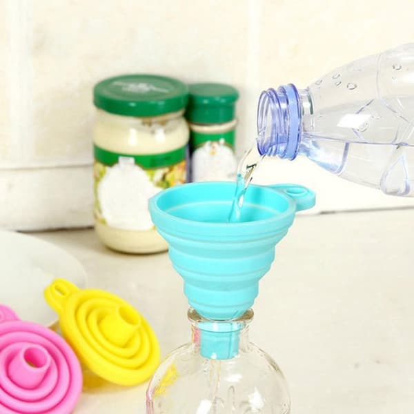 2-Pak - Silikon Trakt - Sammenleggbar - 7 cm