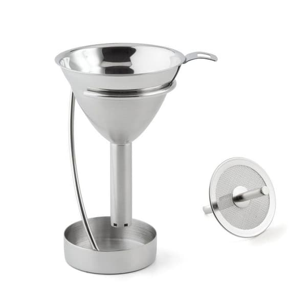 Weis Funnel - 16067 - Karafftratt Rostfritt stål Silver 8,5 x 8,5 x 15 cm