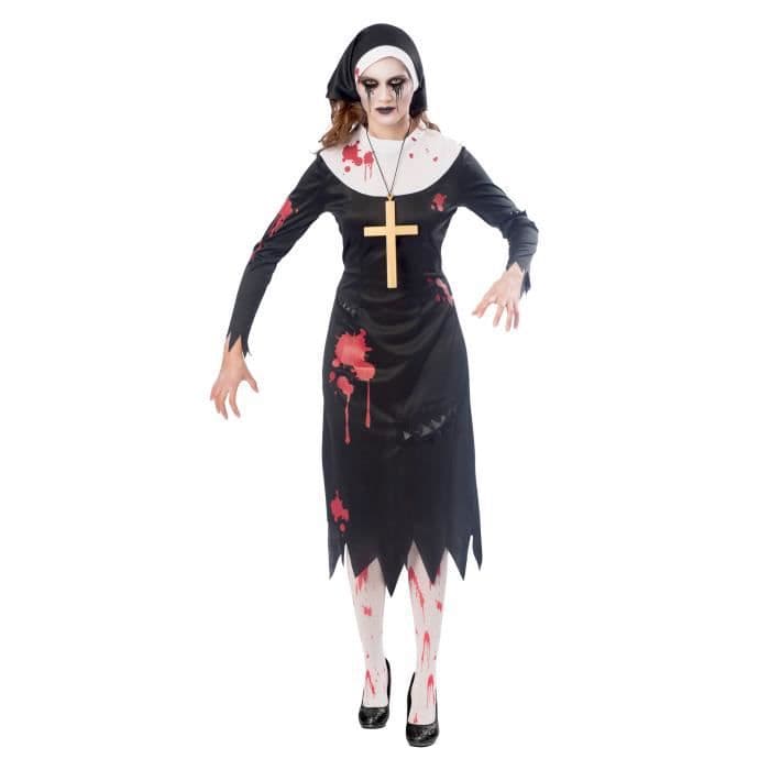 AMSCAN Zombie Nun Costume - Voksen