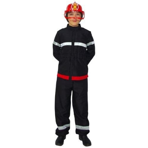 CESAR - F173 - Brandmand kostume - 8/10 år