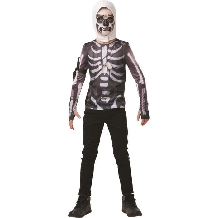 FORTNITE Top + Hood Teen Skull Trooper