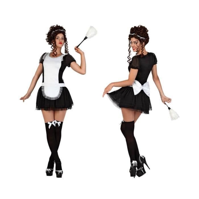 ATOSA Maid Costume - voksen sæt