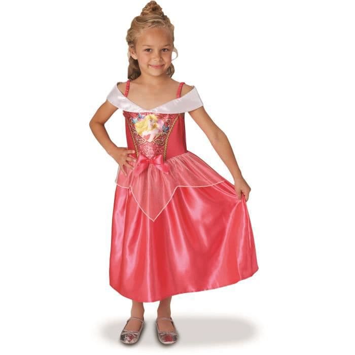 DISNEY Klassisk sequin Aurora-kostume - lyserød