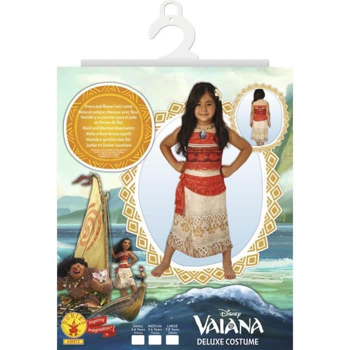 VAIANA Vaiana Luksus Kostume - Carnival