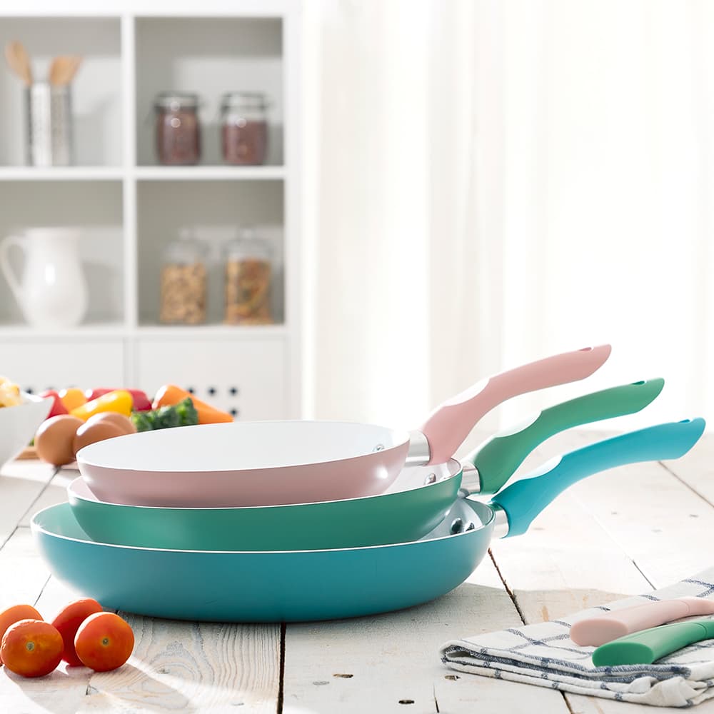 InnovaGoods Non-Stick Stekpannor - 3-pack