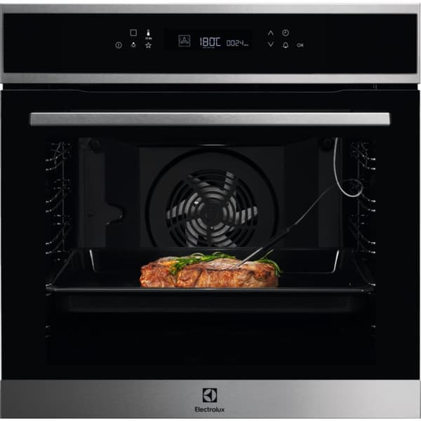 Electrolux EOE7P31X 72 L 3480 W A+ Black, Stainless steel musta, Ruostumaton teräs