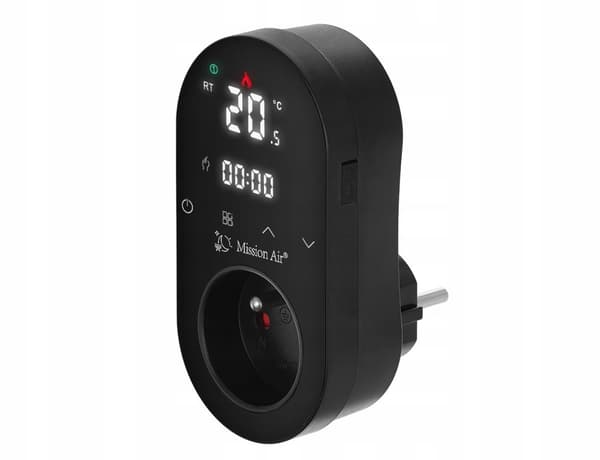 SMART NEST BLACK -liitännän lämpötilansäädin