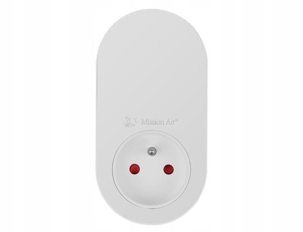 SMART NEST WHITE stikkontakt temperaturregulator