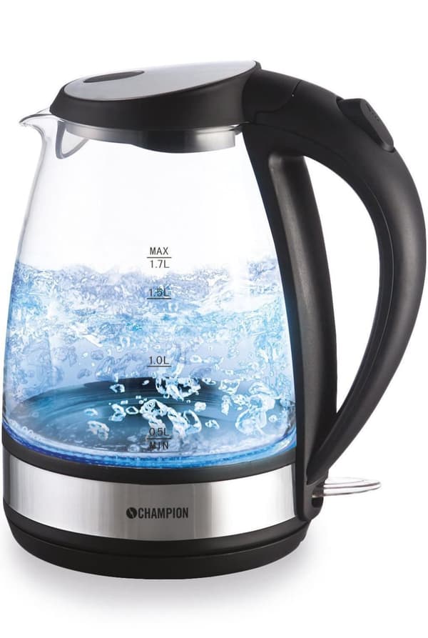 Vattenkokare Glas 1,7 l