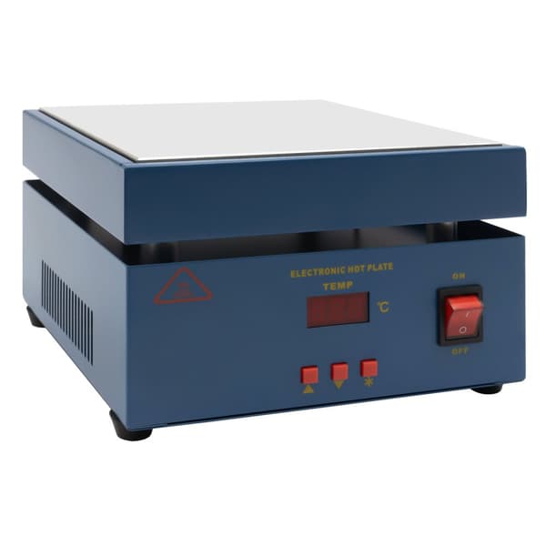 Mikrocomputer Elektrisk Kogeplade, 800W Effekt, Justerbar Temperatur, HD LCD Skærm
