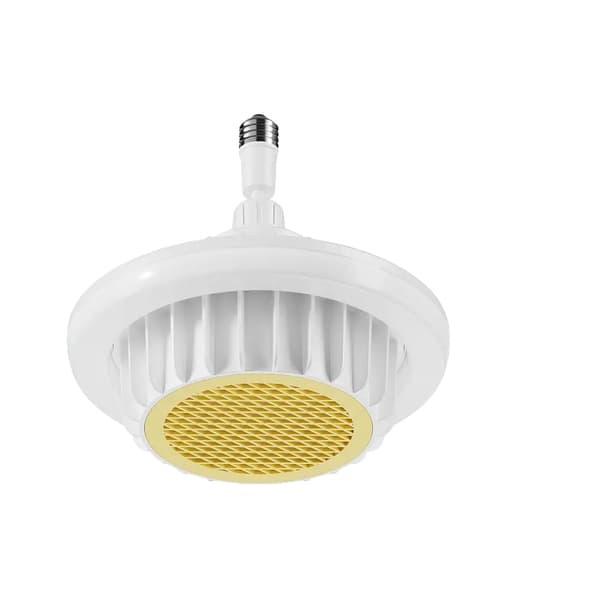 Loftvarmer med LED-lys, solcelledrevet, høj lysflux,Gul