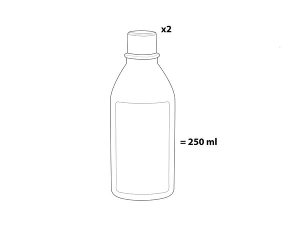 Vandseng conditioner 2 stk. á 250 ml BIOCLEAR