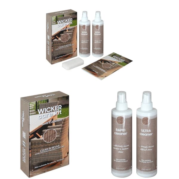 Plejesæt til rattan- og tekstilhavemøbler 2x250 ml - Møbelplejesæt - Plejesæt Til Møbler - Home & Living