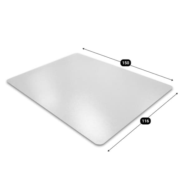 Golvskydd - Antistatisk PVC - Hårt golv - 120x150 cm