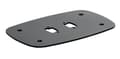 Miniatyrbillede 1 af 2: PFF 7060 Floor Mounting Plate Black